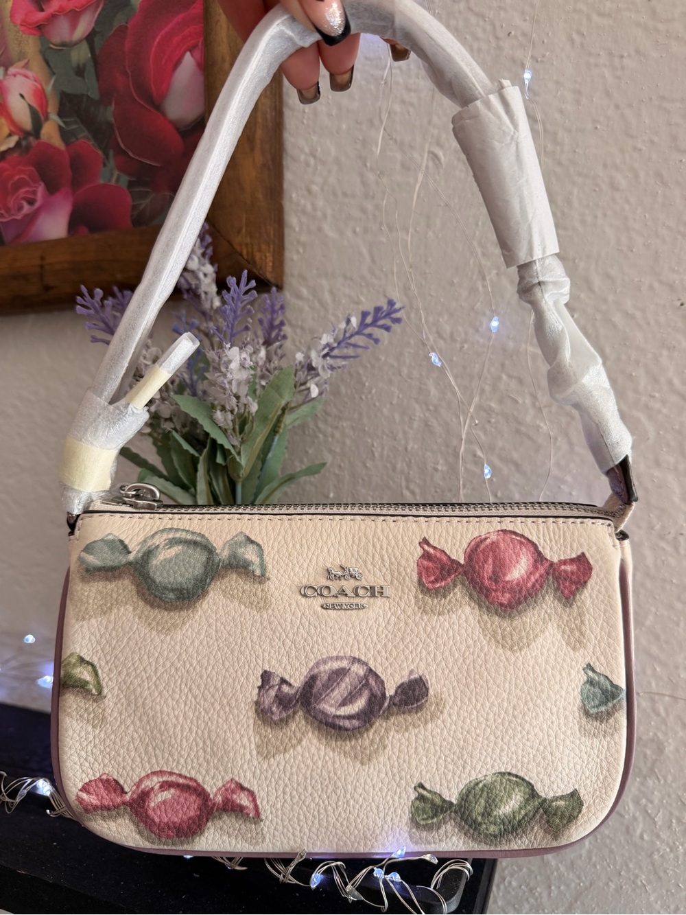Coach Nolita 19 Shoulder Bag With Candy Print - Picture 9 of 10